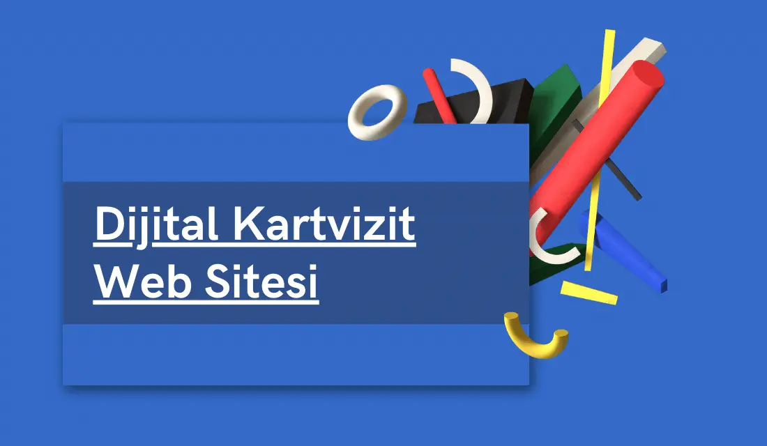 Dijital Kartvizit Web Sitesi