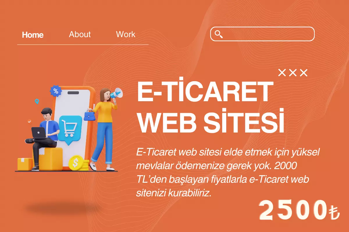  E-Ticaret Web Sitesi